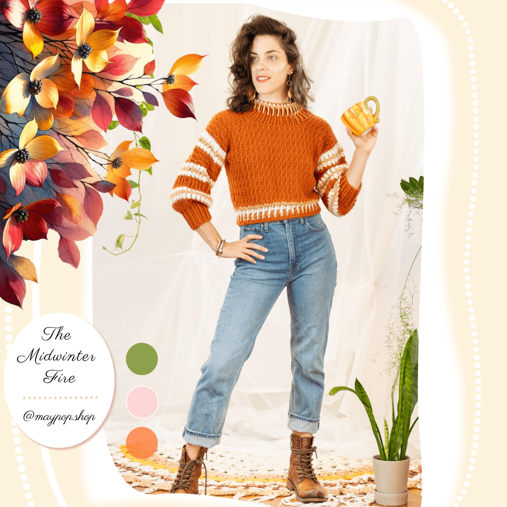 The Midwinter Fire Crochet Pattern
