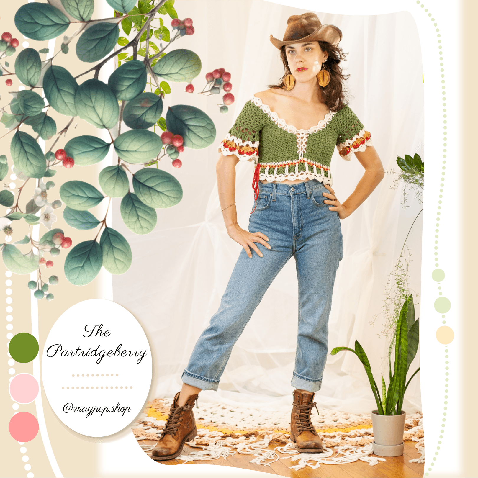 The Partridgeberry Top/Dress