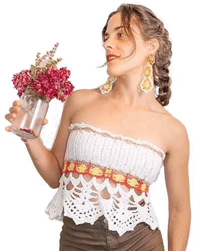 The Kalmia Top Crochet Pattern